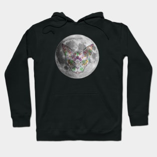 Can you believe they put a cat on the moon? Hoodie